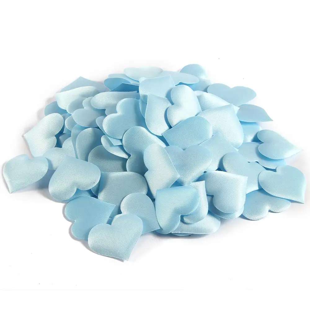

100Pcs/Pack 3.3*3.3cm Artificial Heart Flower Wedding Party Decoration Accessories Wedding Rose Petals Petalos De Rosa De Boda