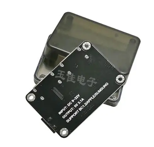Двойной USB мини Зарядное устройство питания 9V / 12 В до 5 пост 3A DC модуль ldo