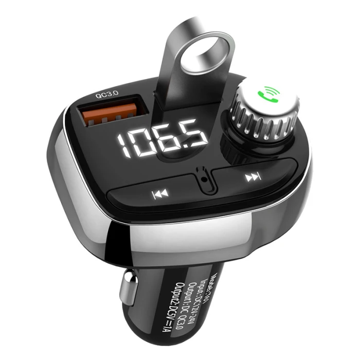 Автомобильное зарядное устройство Bluetooth MP3-плеер FM Музыкальный Радио беспроводной Hands-free Dual USB GV99