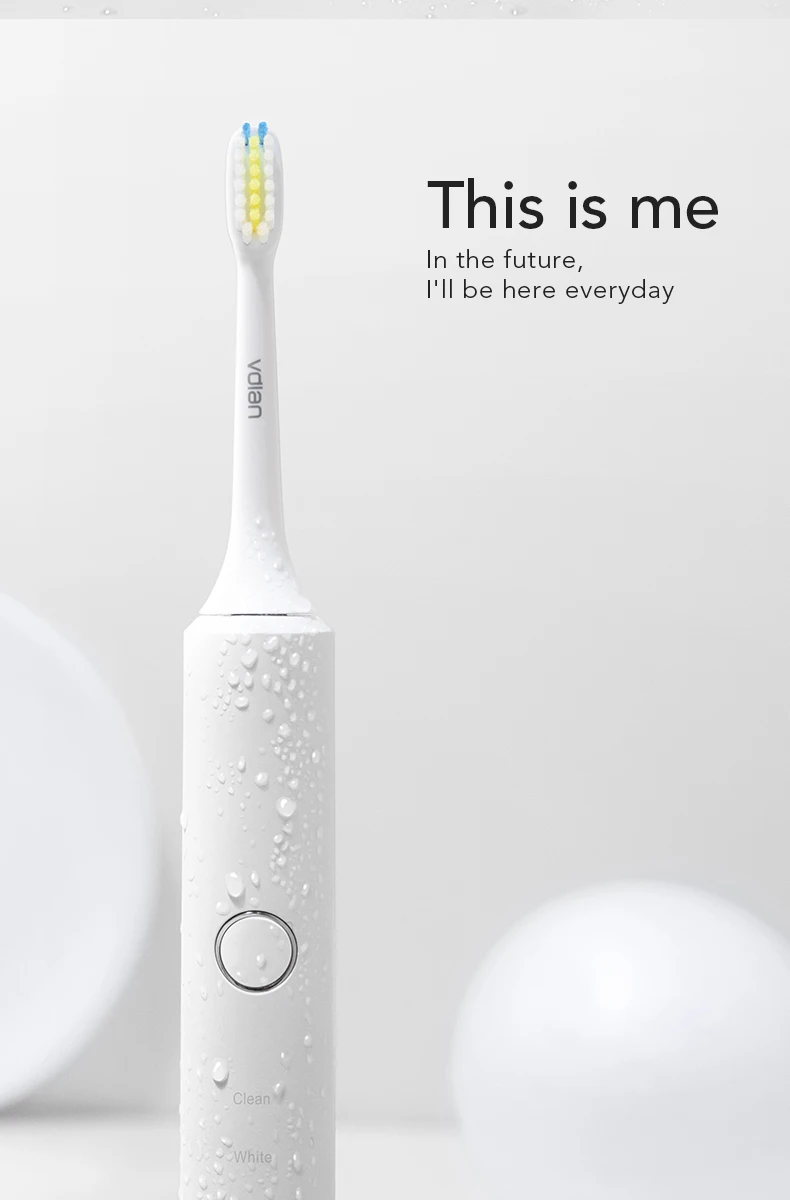 VDIAN Veer V3 электрическая зубная щетка Sonic Автоматическая Водонепроницаемая зубная щетка умная электрическая зубная щетка для взрослых USB перезаряжаемая