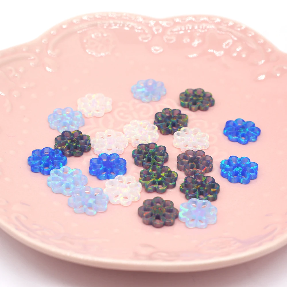 

1pcs Natural Opal Semi-precious Stones Boutique Carved Flower Beads Making DIY Fashion Charm Necklace Jewelry Gifts