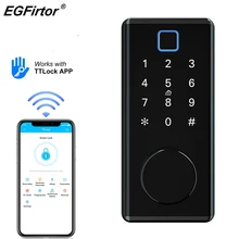 Serrure intelligente 5 en 1 Bluetooth, verrouillage automatique de porte pour le bureau et la maison