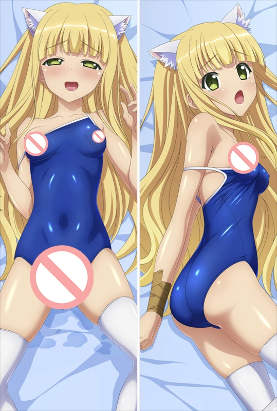 Аниме Hentai Ouji to Warawanai Neko Dakimakura, чехол с персонажами цукико цуцукакуши, чехол, хеннеко обнимает тело, наволочка