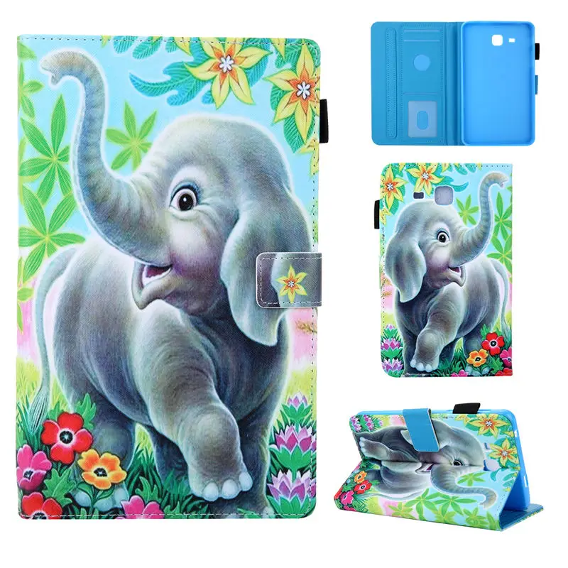Q030 SM-T280 чехол для samsung Galaxy Tab A a6 7,0 T280 T285 SM-T285 чехол Funda Модный чехол с кошкой для планшета+ подарок - Цвет: Q030