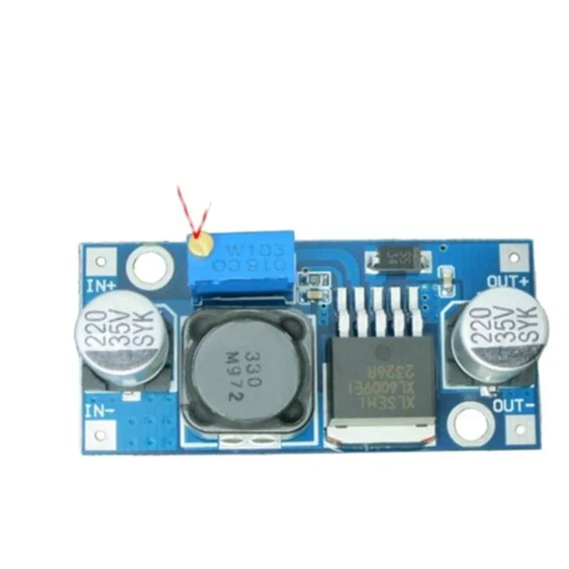 

XL6009 DC-DC boost power supply module output adjustable super LM2577 stabilized voltage