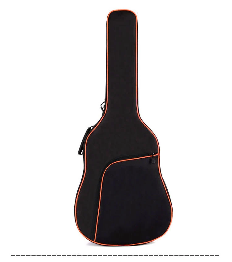 Утолщенный народный плоский Топ баллады со стальными струнами Акустическая классическая 41 дюймов гитарная сумка чехол рюкзак аксессуары для переноски Gig - Цвет: Brown