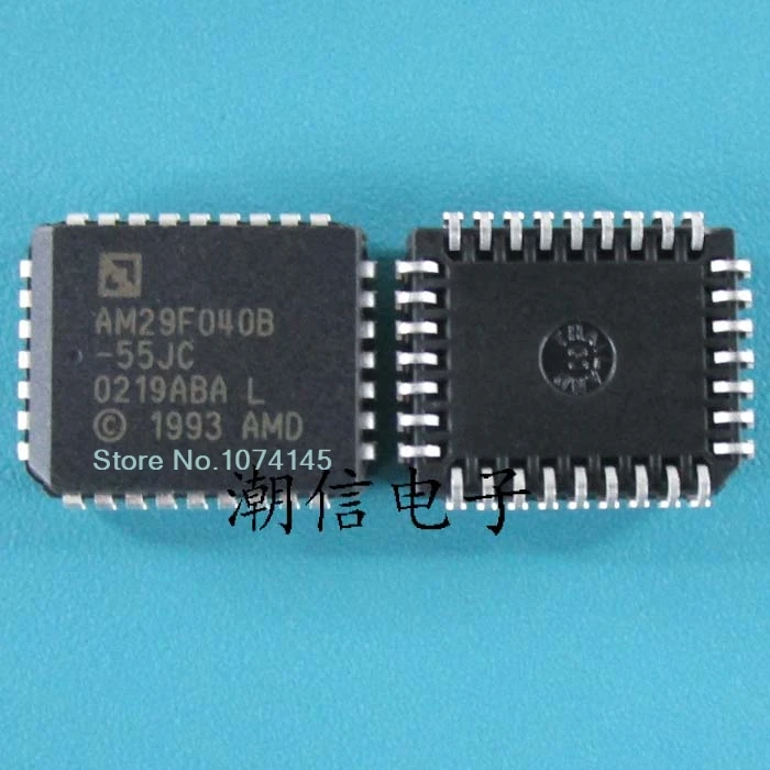 10 шт./лот AM29F040B-55JC AM29F040B-55JI