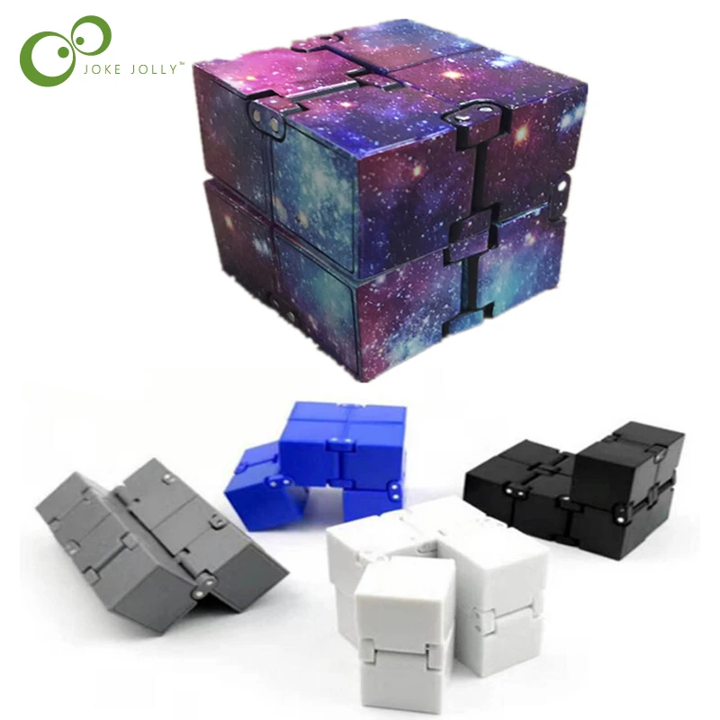 Infinity Cube мини-игрушка для снятия стресса с пальцев EDC для избавления от стресса и тревожности магический куб блоки Детская забавная игрушки; лучший подарок ZXH