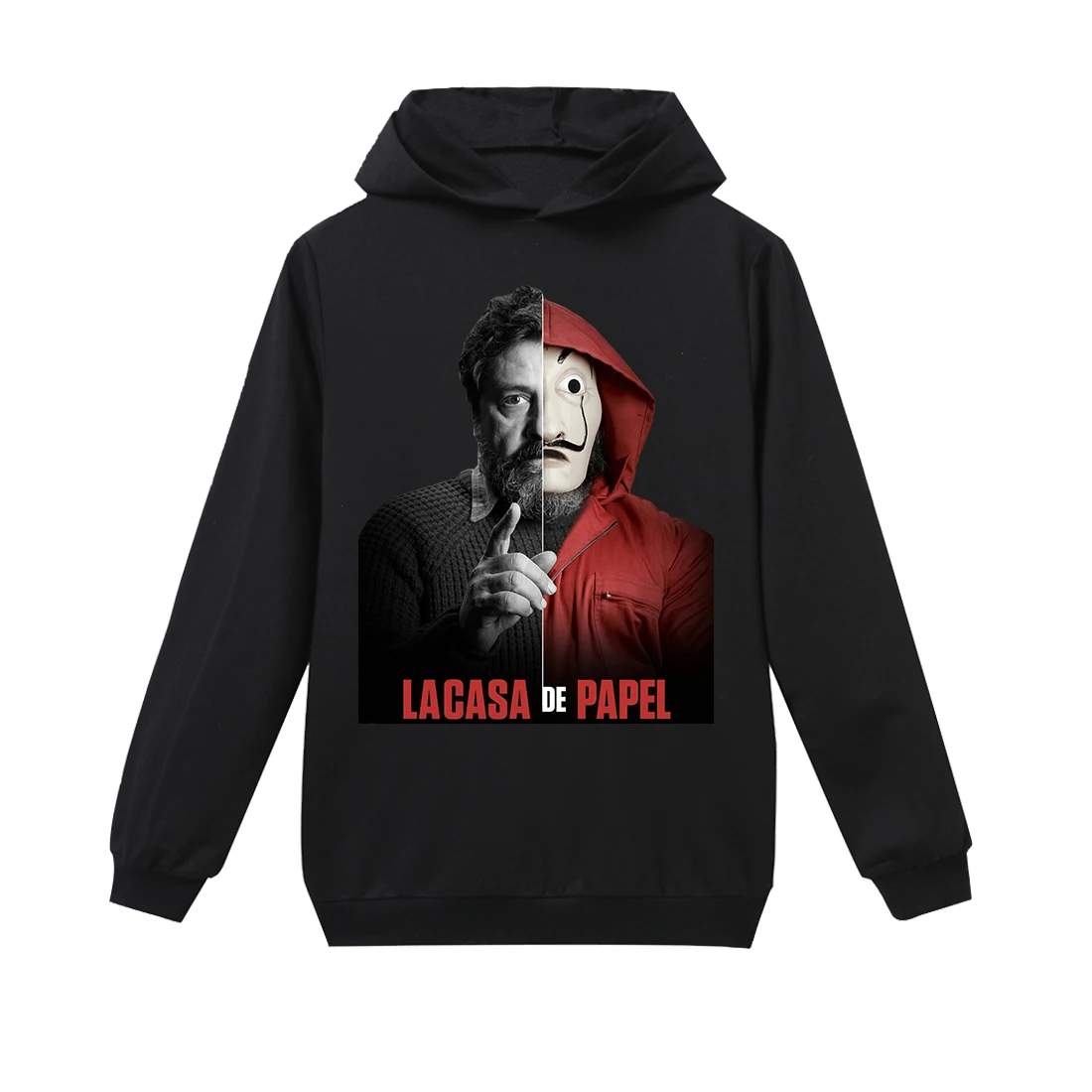 Горячая в году осень дизайн Money Heist футболка толстовки для мальчиков хлопок Забавный печати толстовки модные повседневные толстовки футболка Топы для детей