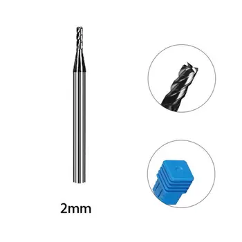 

4 Flutes Drilling End Mills HRC50 Replacement Metalworking Milling Machine CNC