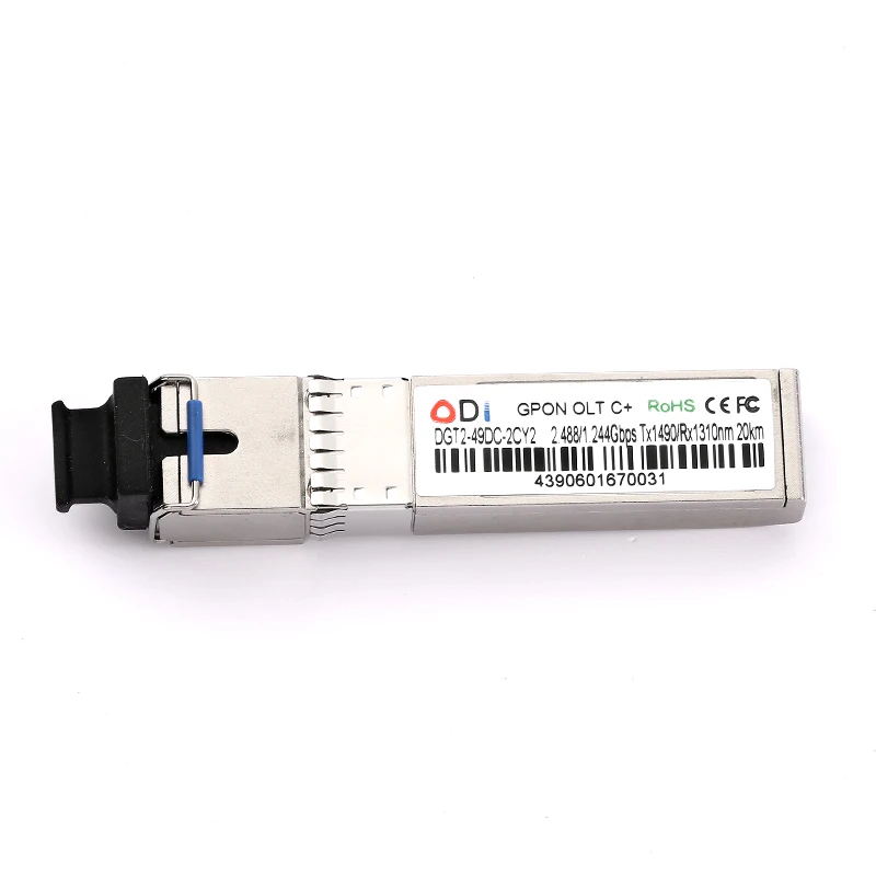 Оптический модуль SFP GPON OLT C + волоконно оптический 20 км TX1490nm/RX1310nm gpon olt ont sfp