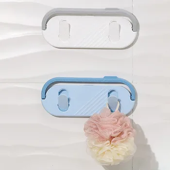 

Bathroom Towel Bath Ball Slipper Rack Free Perforated Wall Hook Drain Rack Kitchen Accessories