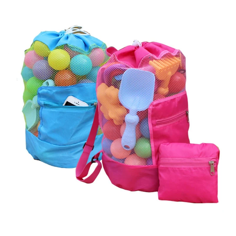 Портативная сумка для плавания Складная сетка водонепроницаемая сумка для детей пляжные корзины детская сумка для хранения водонепроницаемые сумки для плавания на открытом воздухе