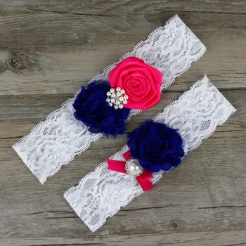 

Original Handmade European and American Bride Traditional Lace Garter Flower Wedding Accessories Bridal Decoration