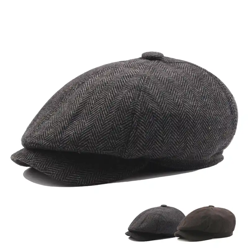newsboy cap with ear flaps
