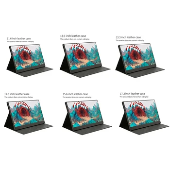 

Portable HD Monitor Case Leather Case Tablet Protective Case for Display Monitor