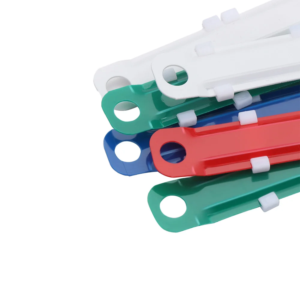 File Paper Binding Clip Two-Hole Loose-leaf File Folder Hinged Rings 50PCs