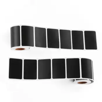 

100 Roll Waterproof Chalkboard Kitchen Spice Label Stickers Home Jam Jar Bottle Tags Blackboard Labels Stickers Marker Pen