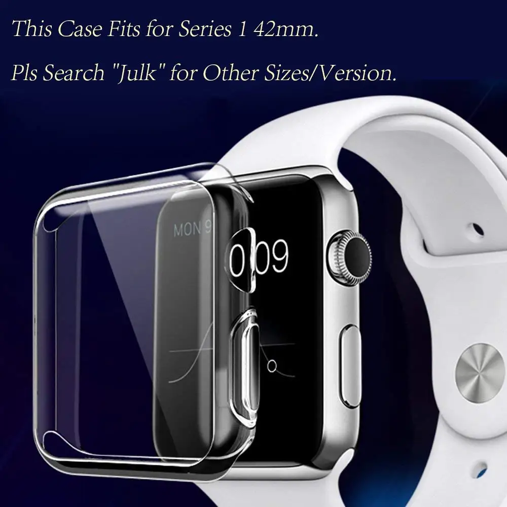 Для серии 1 чехол для Apple Защитная пленка для часов, iWatch Общий защитный чехол TPU HD прозрачный Ультратонкий чехол для Apple Wat