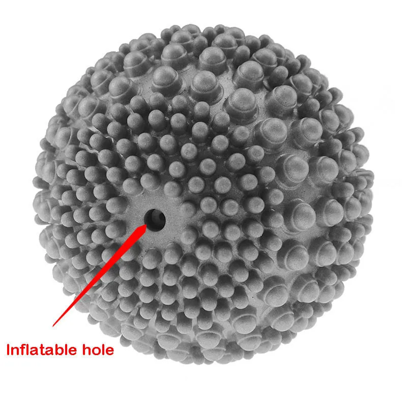 Горячие 2 шт шарики для массажа рук ПВХ мышцы релаксации Ежик фасции мяч шестерни фитнес-мяч для йоги лягушка колючий шеи и боли в спине