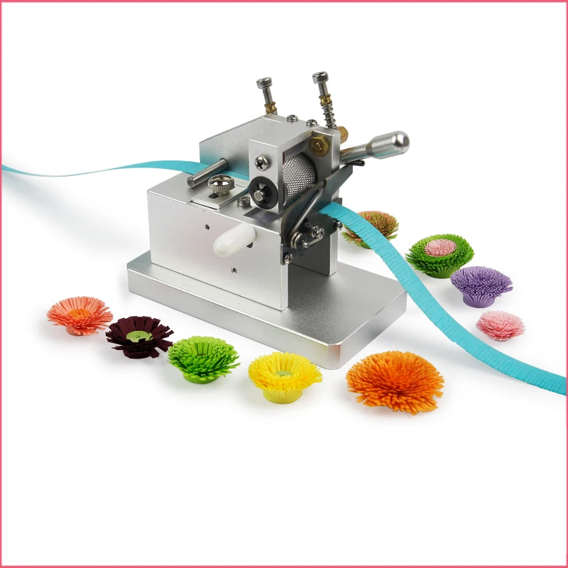 

Paper Art Tassel Machine DIY Manual Paper Quilling Mahine 3D Handmade Color Paper Cutting Roll Machine Paper Flower Making Tools