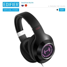 EDIFIER – casque de jeu G2II, son Surround 7.1, unité d'entraînement 50mm, système de rétro-éclairage dynamique rvb, Microphone avec suppression du bruit