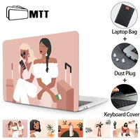 MTT-Funda para portátil Macbook Pro 13 M1 14 15 16 pulgadas, cubierta para Macbook Air 13 11 12, Funda con barra táctil Retina, A2337
