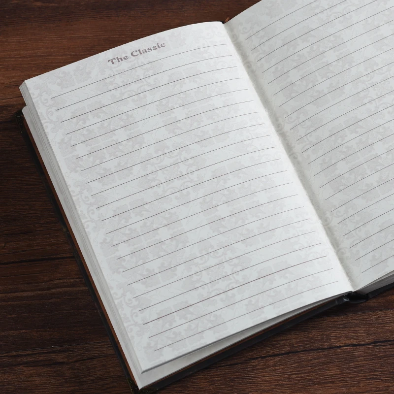 New Hard Cover European Retro Garden Notepad Portable Account School Kawaii Planner Memo Pad Agendas A5 Diary Notebook