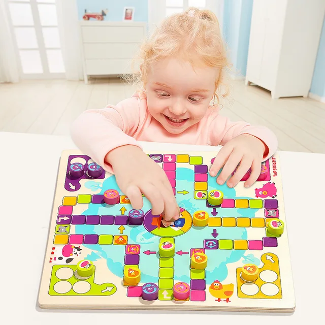  US $29.99  Kids Flying Chess Board Games Educational Toys Parent-child Interaction Checkers Children's Educati