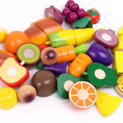 

Todokids Children Building Blocks Emulational Fruit & Vegetable Cutting Slicer Play House Toy Kitchen Supplies Toy