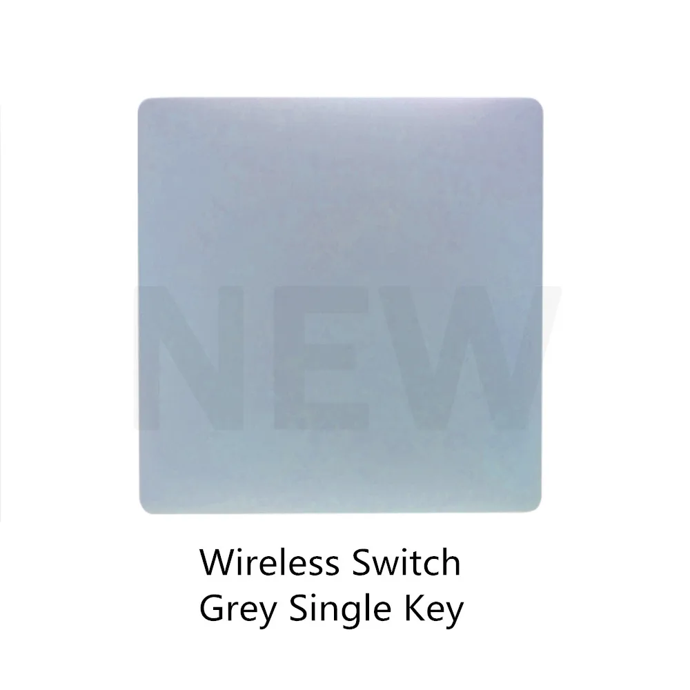 Wireless Grey Single Настенный выключатель Xiaomi Aqara беспроводной переключатель Zigbee ключ одиночный огонь без нейтрального для приложения Mijia дистанционное управление - Цвет: Wireless Grey Single
