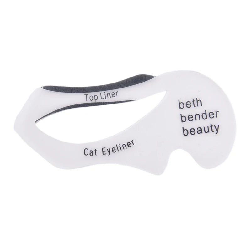 2Pcs/4PCS Eyeliner Stencils Winged Stencil Models Eyebrows Template Card Eye Shadow Makeup Tool Shaping Tools | Красота и здоровье