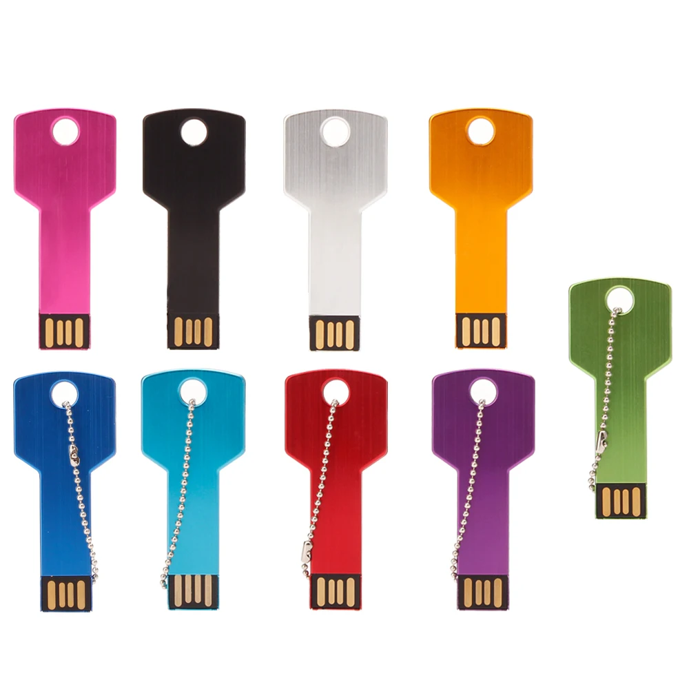 KRY брелок в форме ключа PenDrive розничная Подлинная Емкость Водонепроницаемый металлический ключ карта памяти 4 ГБ 8 ГБ 16 ГБ 32 ГБ 64 ГБ Usb флэш-накопитель