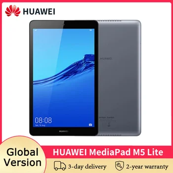 شراء تابلت HUAWEI MediaPad M5 Lite النسخة العالمية الأصلية 10.1 بوصة 4 جيجابايت 64 جيجابايت كيرين 659 5100mAh أندرويد 9 جوجل بلاي