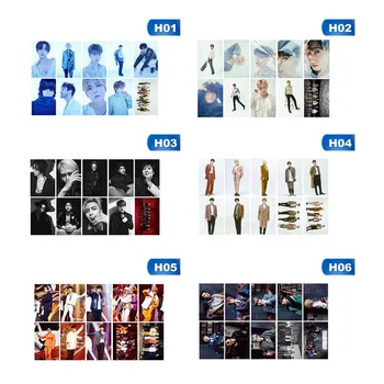 

10Pcs/Set Super Junior -9th Album Repackage : TIMELESS Photocard LOMO Card Poster Gift Stationery Set