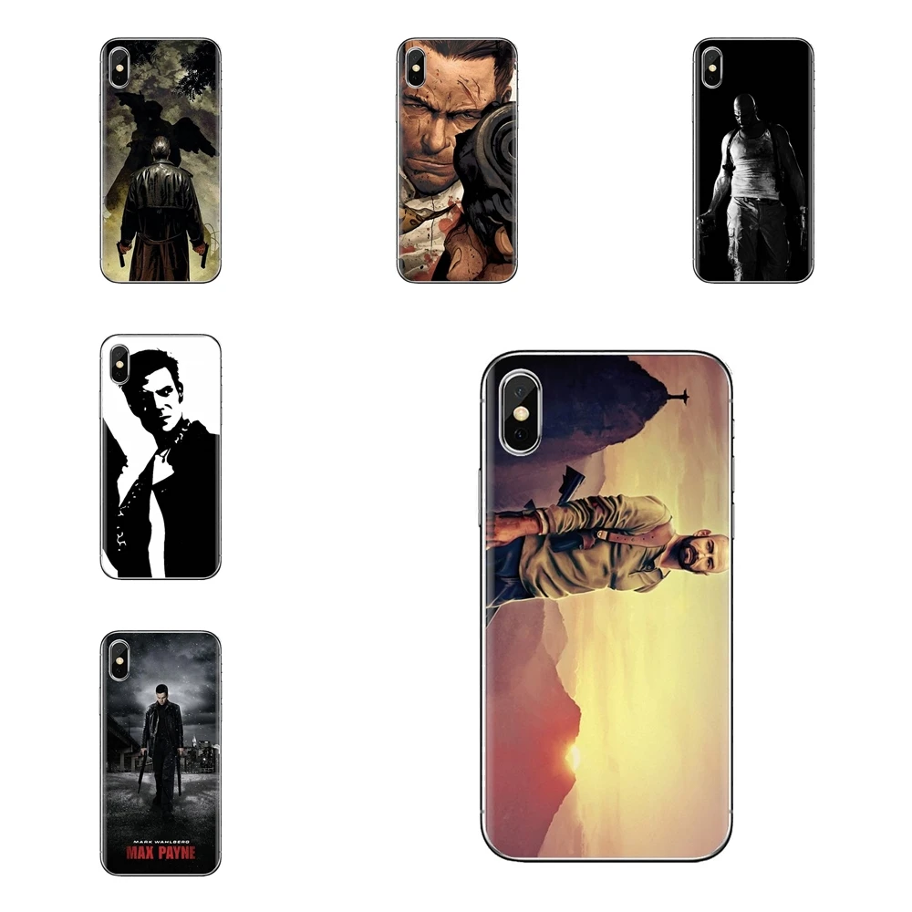 Прозрачные мягкие чехлы для Samsung Galaxy A3 A5 A7 A9 A8 Star A6 Plus 2018 2015 2016 2017 Max Payne 2008