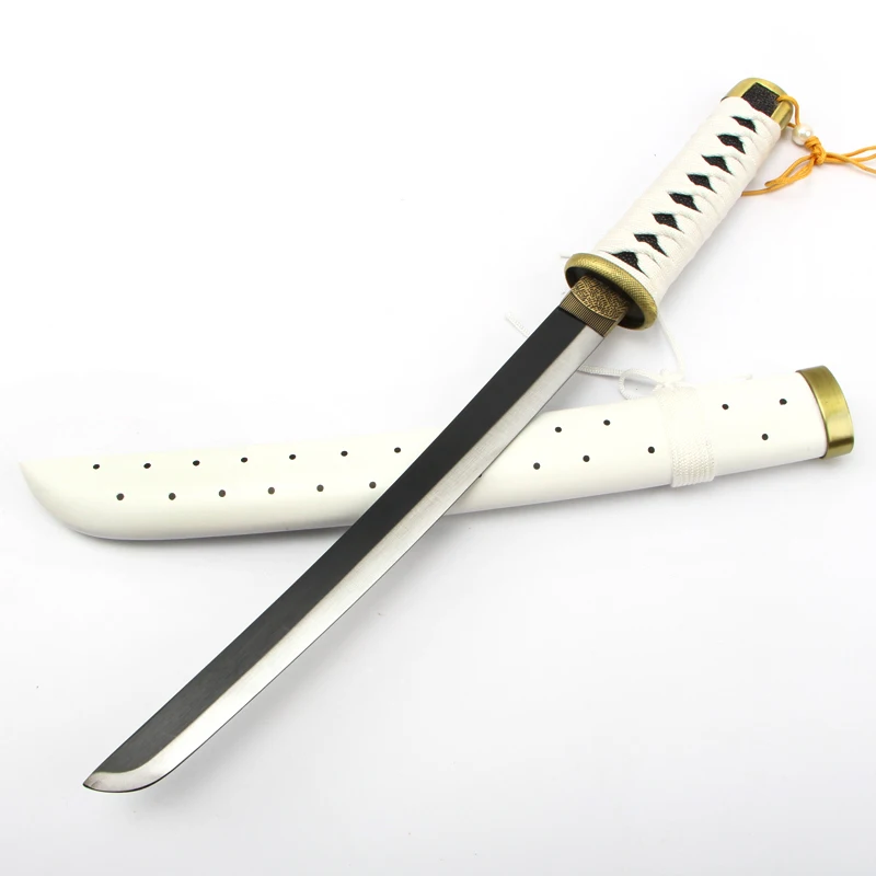 

[Funny] 54cm Cosplay Touken Ranbu Online Gokotai weapon Wooden Japan Samurai Sword Short Blade model Anime Costume party gift