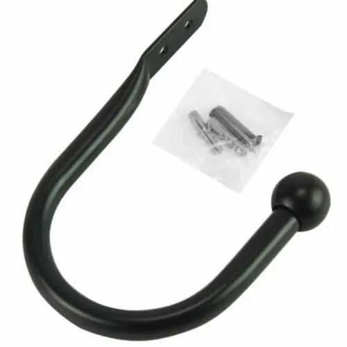 QUALITY LARGE STYLISH CURTAIN HOLD BACK Metal Tie Tassel Arm Hook Loop Holder 