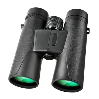 

10x42 Powerful Binoculars with Clear Weak Light Vision Telescope for Adults Birds Watching Hunting - Large Eyepiece with BAK4