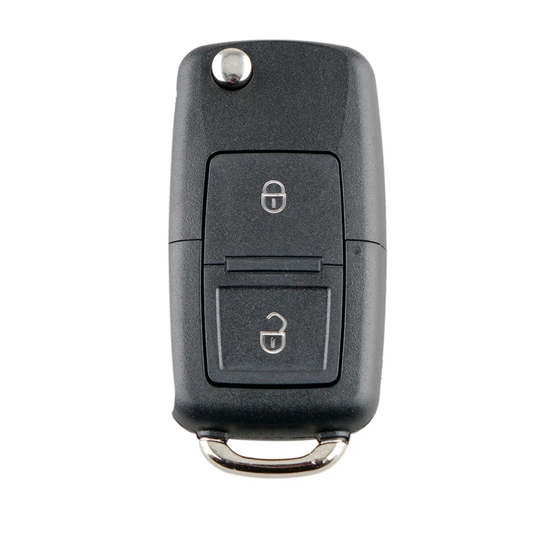 2 кнопки флип дистанционный ключ-брелок от машины для VW Golf 4 5 Passat b5 b6 Touran 434 МГц ID48 чип 1J0 959 753 AG