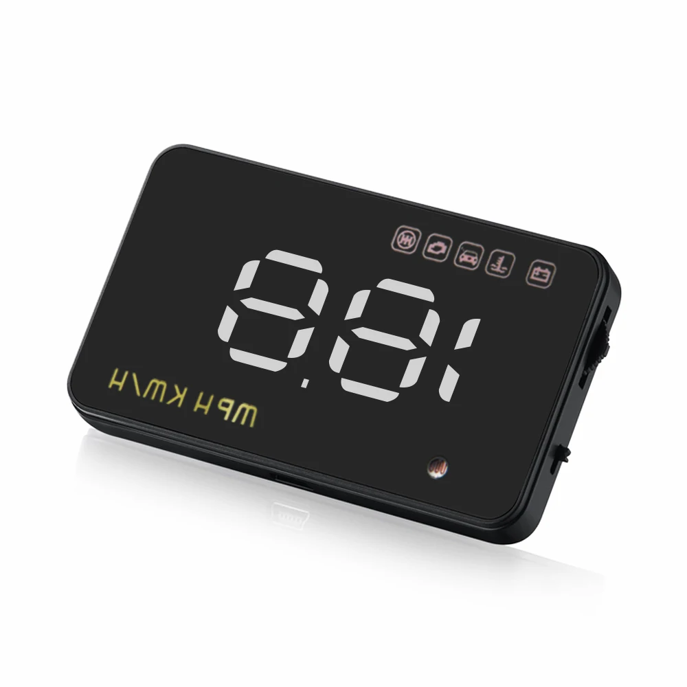 OBD 2 head up display HUD A1000 overspeed warning windshield projector alarm system OBD2 OBDII auto HUD Display obd2 Scanner