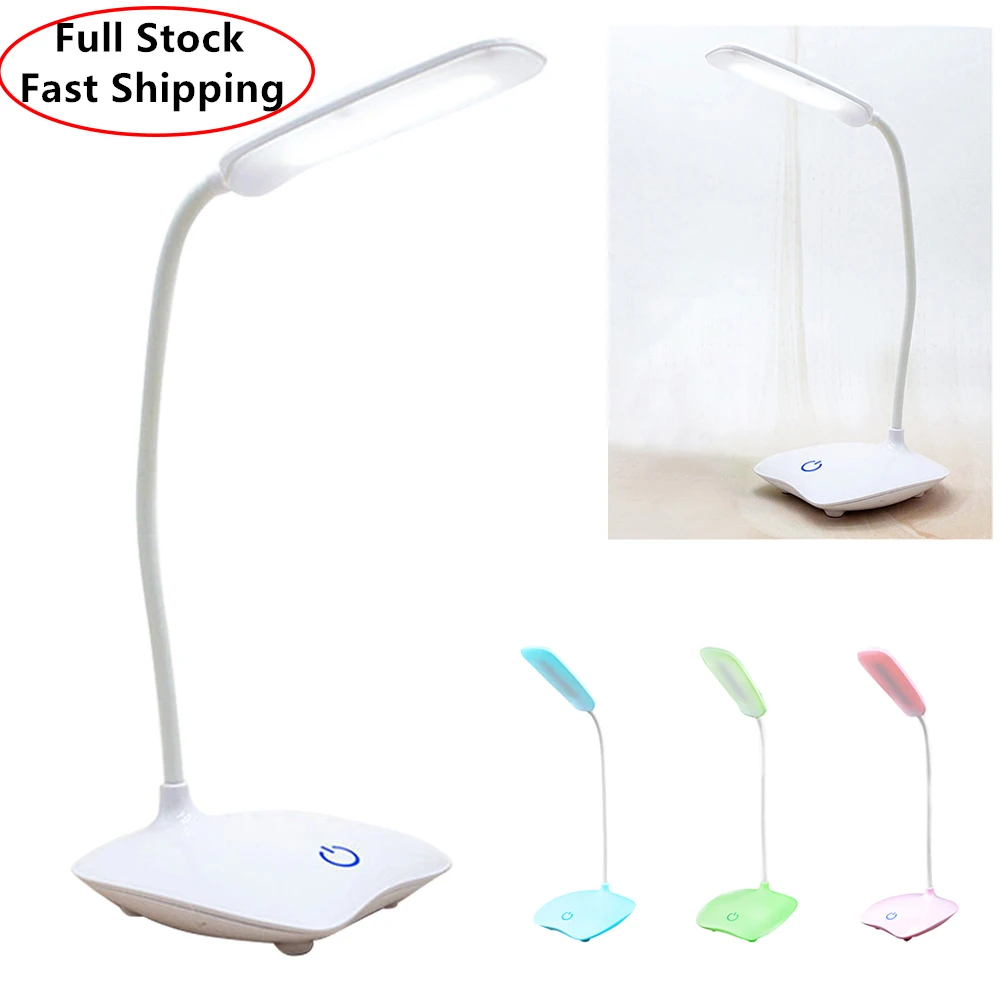 Светодиодная настольная лампа juneday с зарядкой от USB регулируемая интенсивность