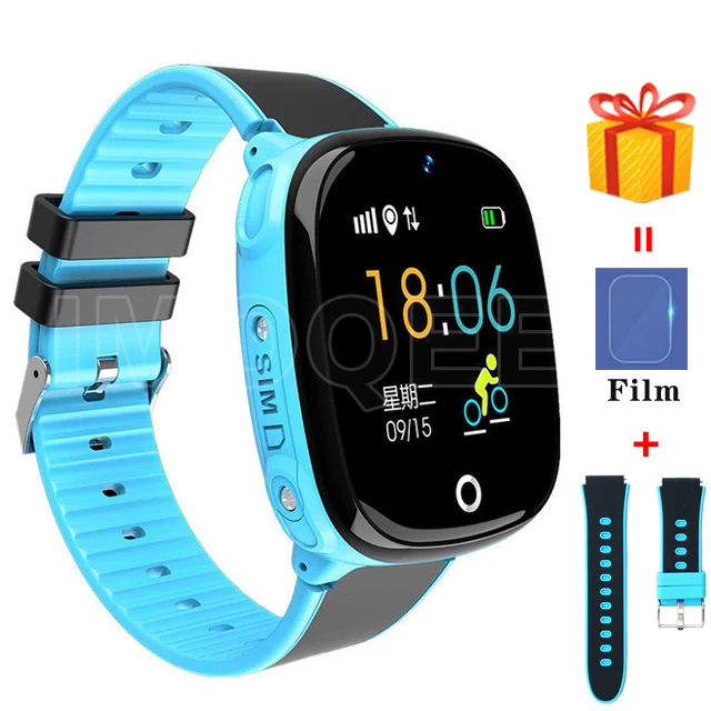 New 2022 Smart Watch Kids GPS HW11 Pedometer Positioning IP67 Waterproof Watch For Children Safe SmartWrist band Android IOS 