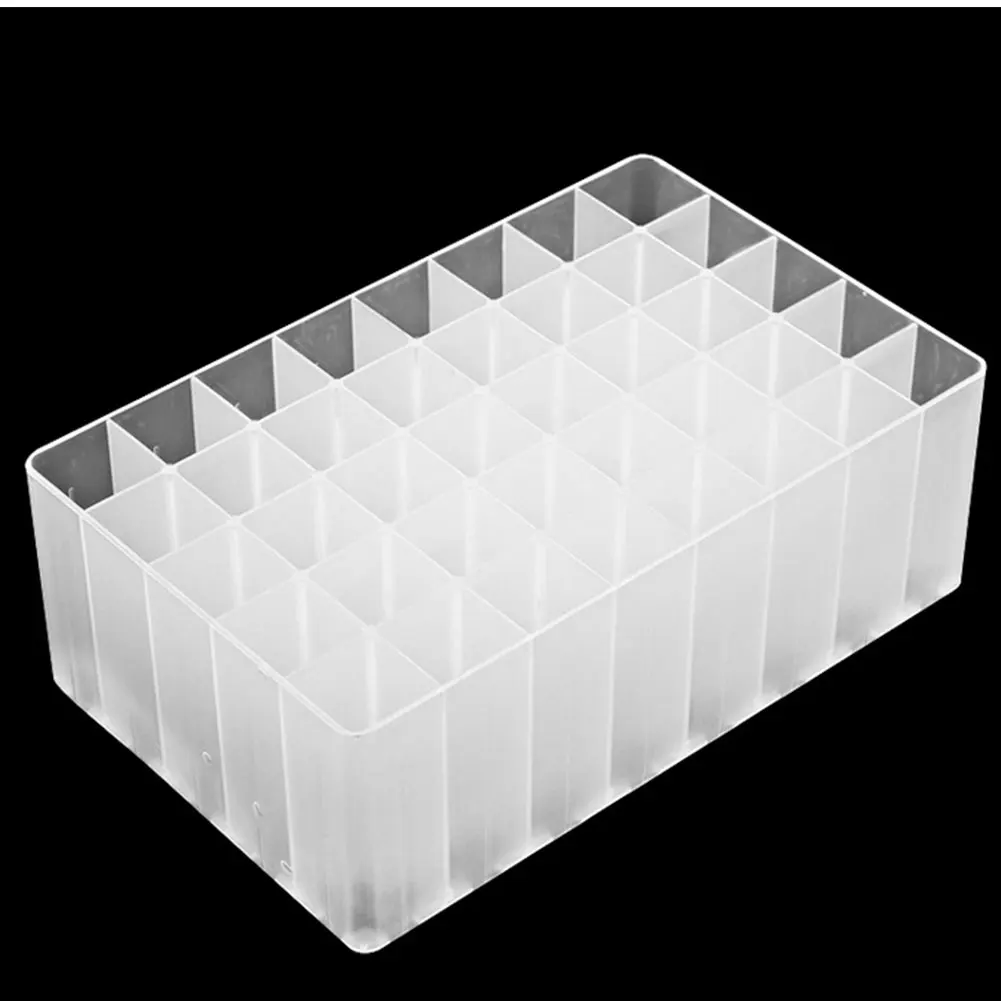 

40 Slot Plastic Multi Colored Carrying Marker Pen Case Holder Storage Organizer Box Marker Desktop Collection Storage Box