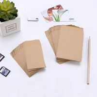 100 PC Kraft Small Coin Envelopes Kraft Seed Envelopes Mini Parts Small Items Stamps Storage Packets