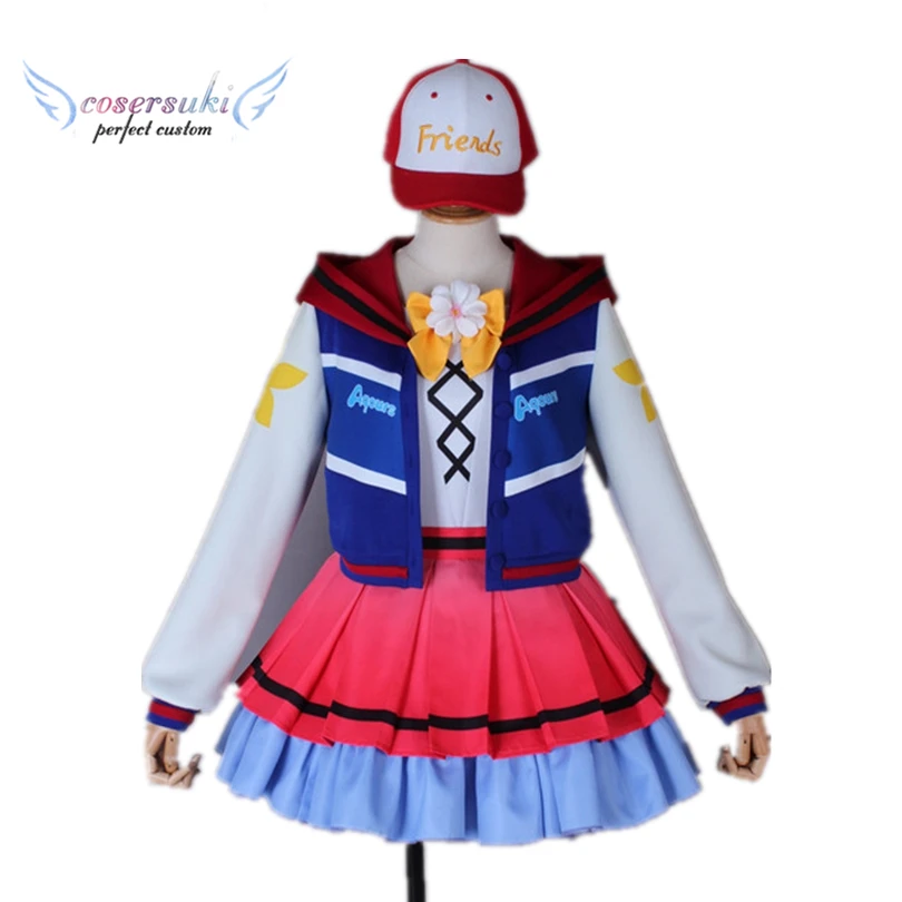 Lovelive Солнечный свет Aqours следующий сверкающий над радужными таками тика Косплей морской костюм на Хэллоуин и Рождество Костюм