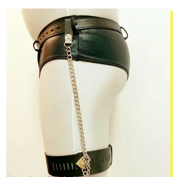 BDSM Penis Anal Plug Panties Chastity Cage Belt Device For Women Men Female Male Vibrator Dildo Strap On Bondage Harness Sex Toy 6