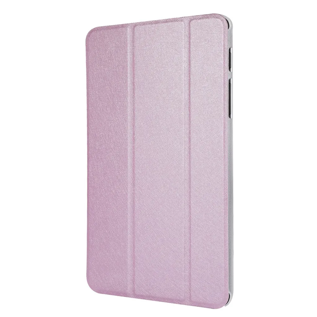 Pink Шикарный чехол для планшета для samsung Tab A 8 дюймов T290 T295 Стенд Флип кожаный чехол для samsung SM-T295 SM-T290 Funda чехлы - Цвет: Pink
