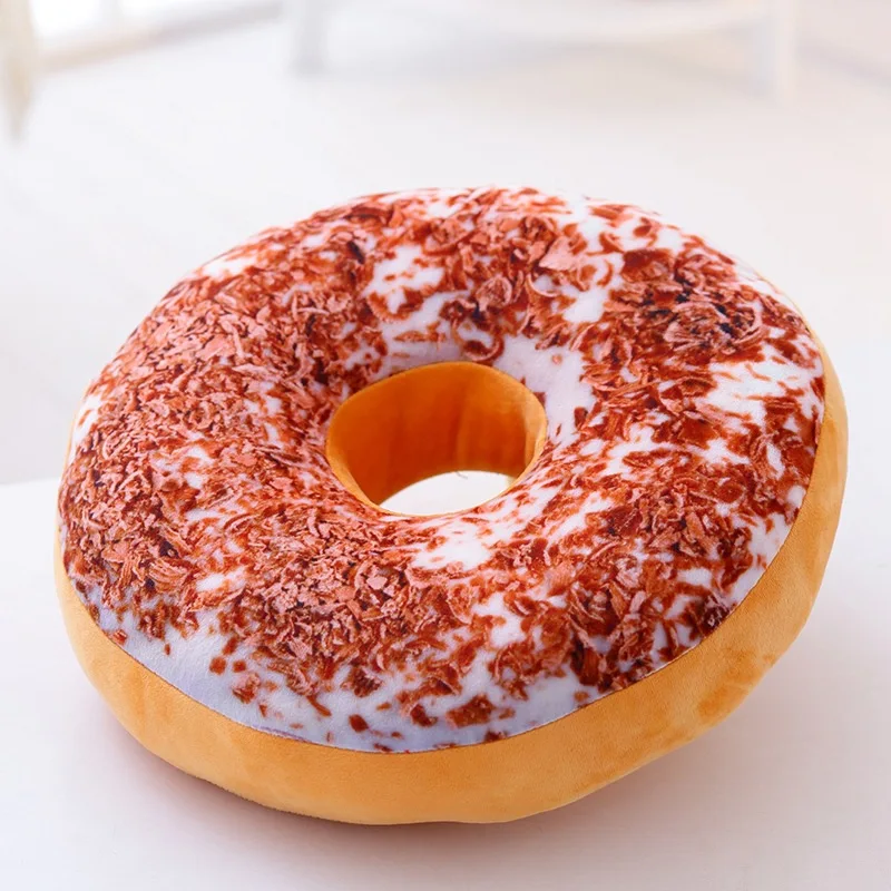 

Creative Model Donuts Plush Cushion Round Cushion Pillow Office Napping Pillow Birthday Gift