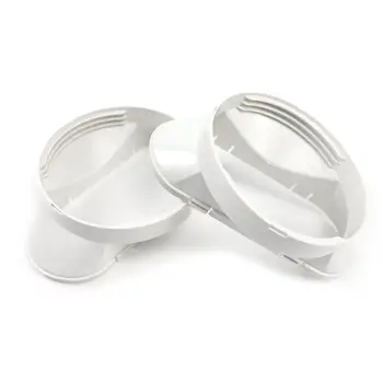 

13cm Dia Flat Mouth Air Conditioning Body Exhaust Duct Interface Pipe Connector